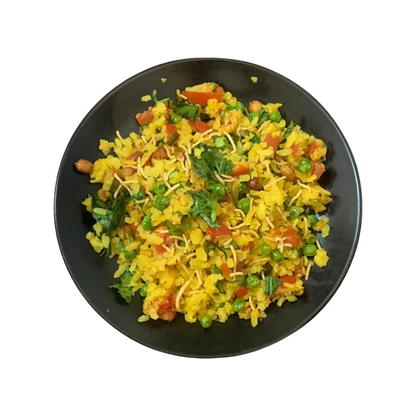 Jain Poha (no onion and no garlic)