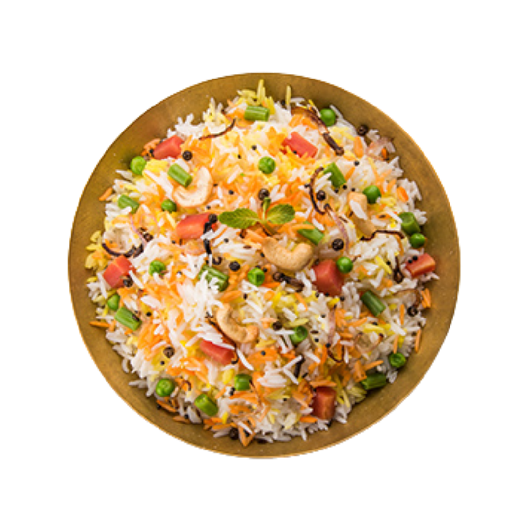 Jain Veg Biryani (no onion and no garlic)