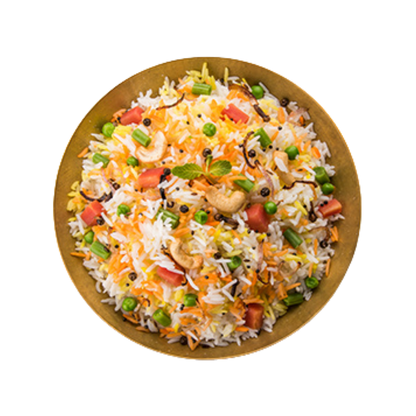 Jain Veg Biryani (no onion and no garlic)