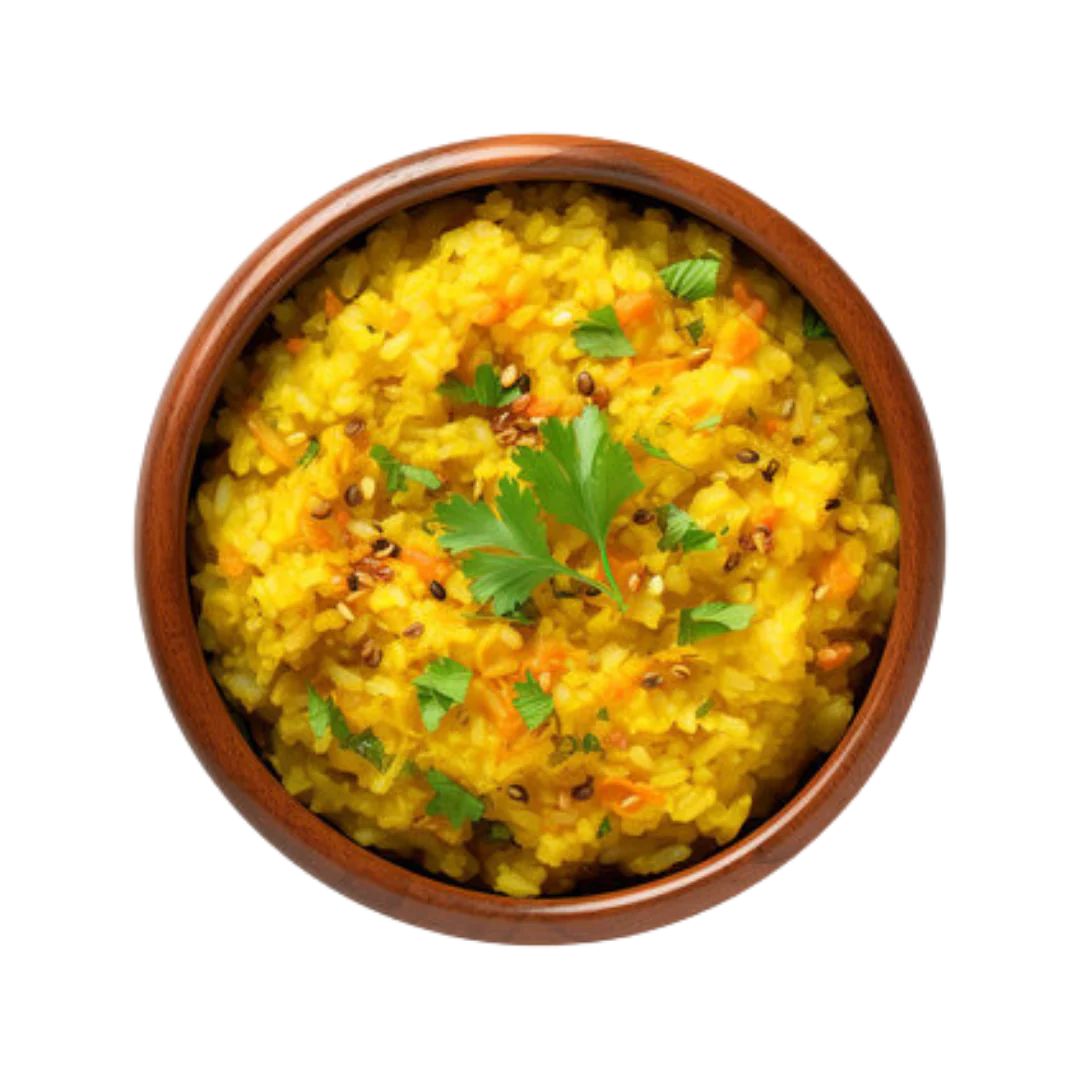 Jain Masala Khichdi (no onion and no garlic)