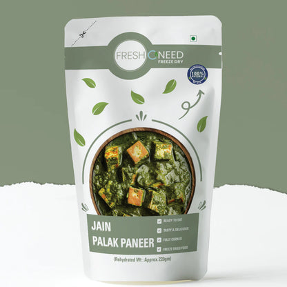 Jain Palak Paneer (no onion and no garlic)