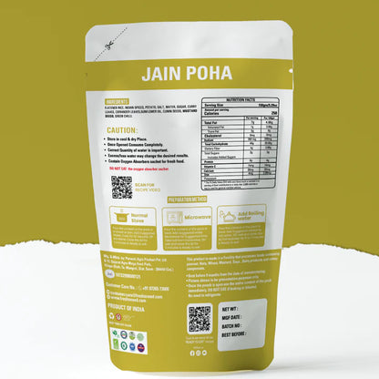 Jain Poha (no onion and no garlic)