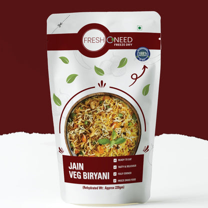 Jain Veg Biryani (no onion and no garlic)