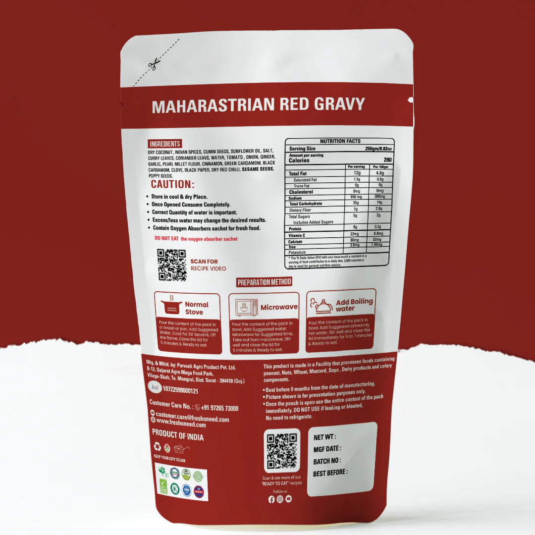 Maharastrian Red Gravy