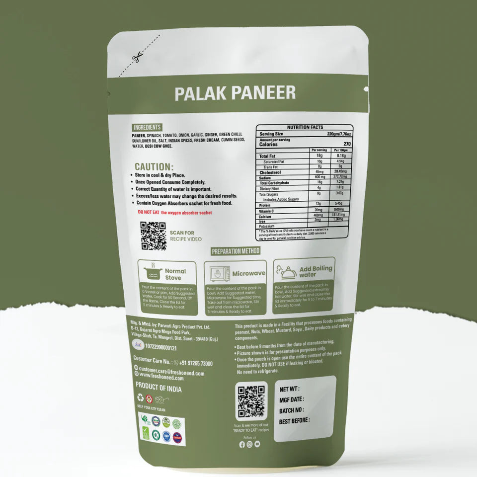 Palak Paneer