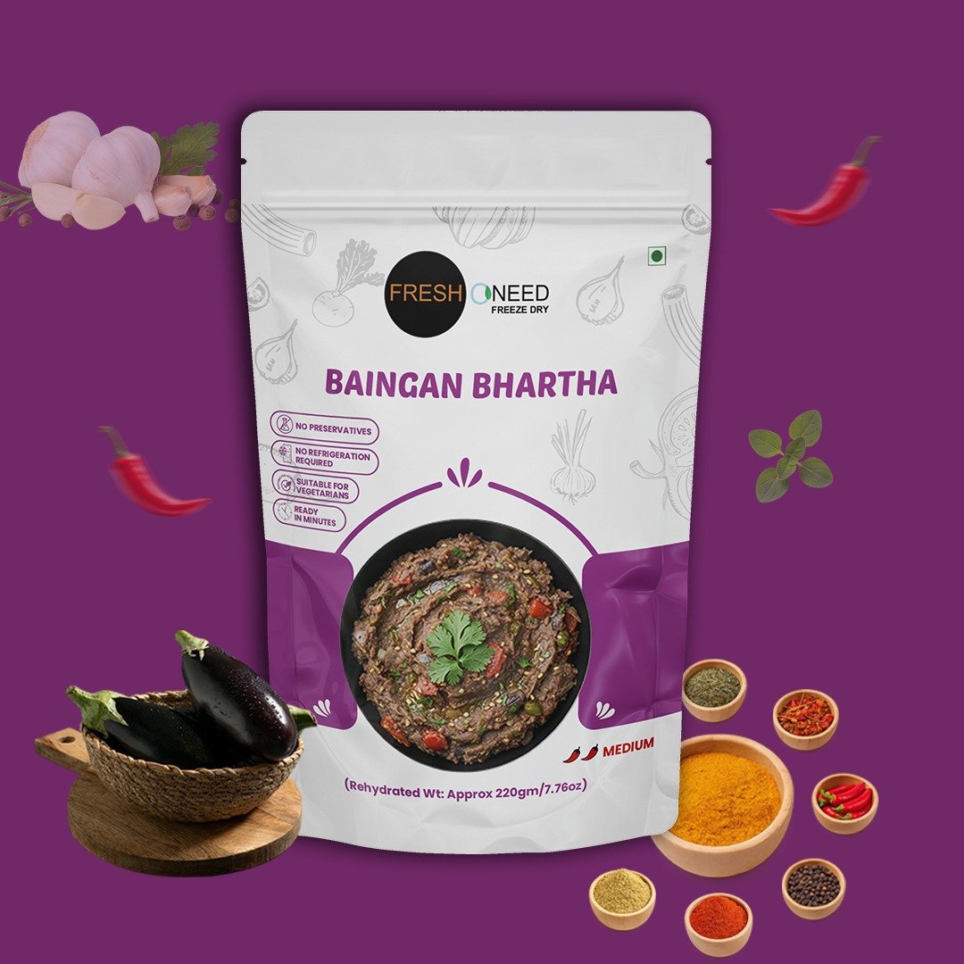 Baingan Bhartha | Traditional Indian Roasted Eggplant Curry