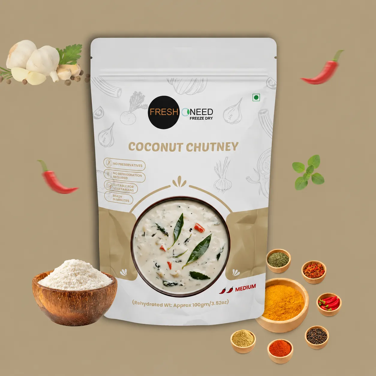 Coconut Chutney | Traditional South Indian Coconut Dip