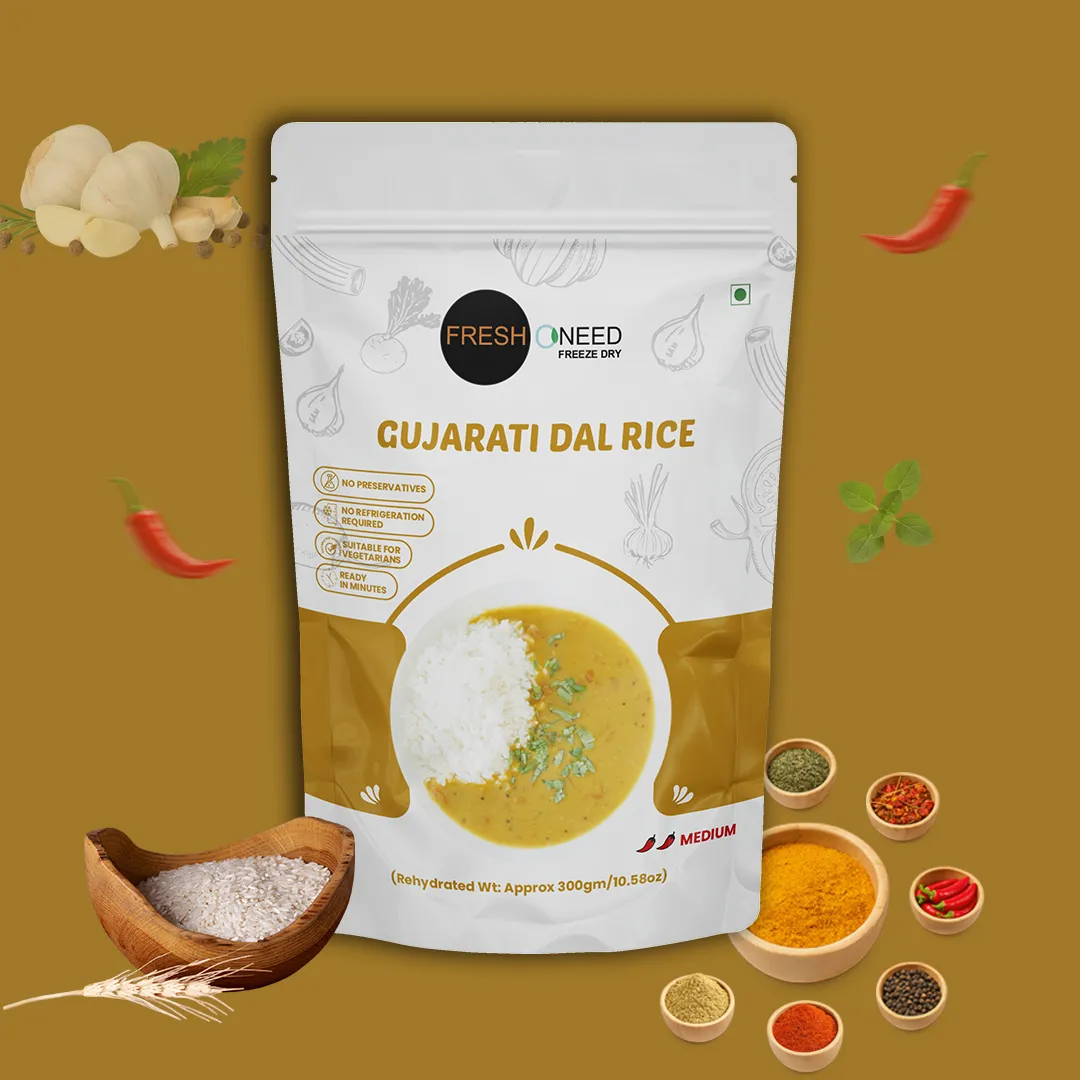 Gujarati Dal Rice | Traditional Gujarati Lentil Curry with Steamed Rice