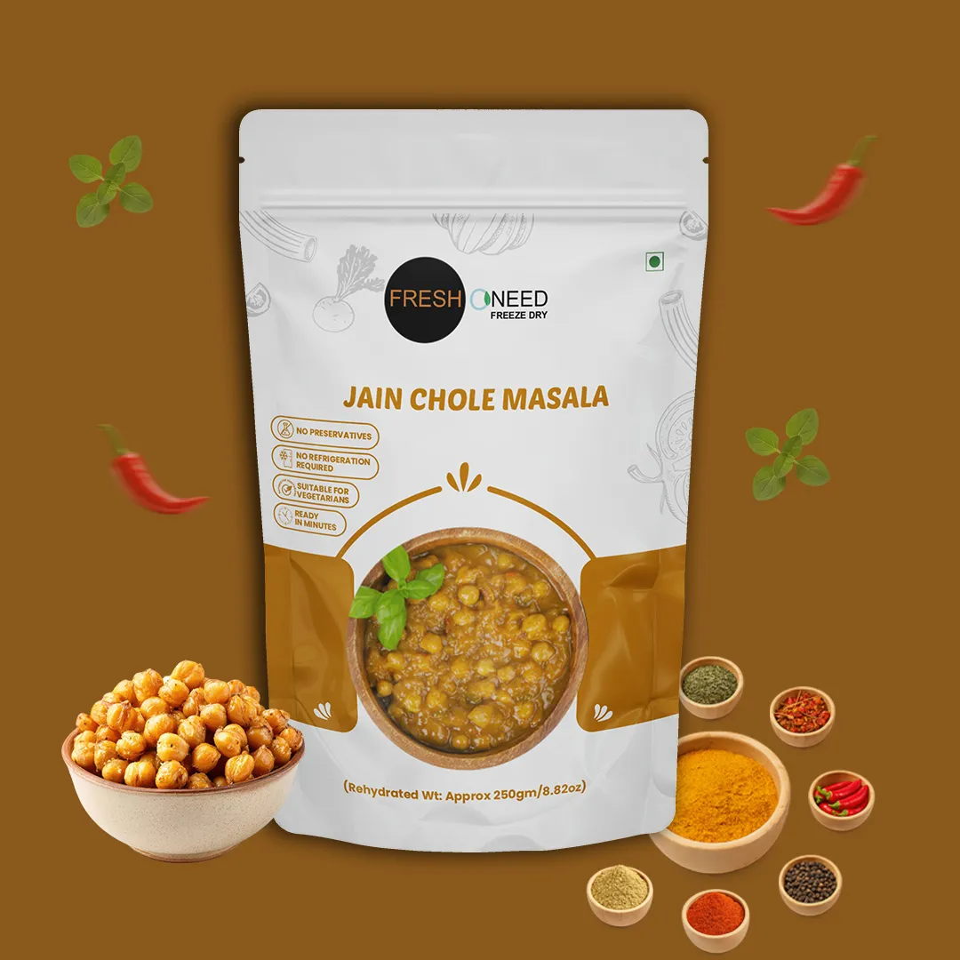 Jain Chole Masala (No Onion & No Garlic) | Jain Style Chickpea Curry