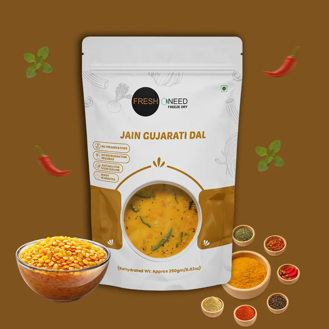 Jain Gujarati Dal (No Onion & No Garlic) | Traditional Gujarati Sweet & Tangy Lentil Curry