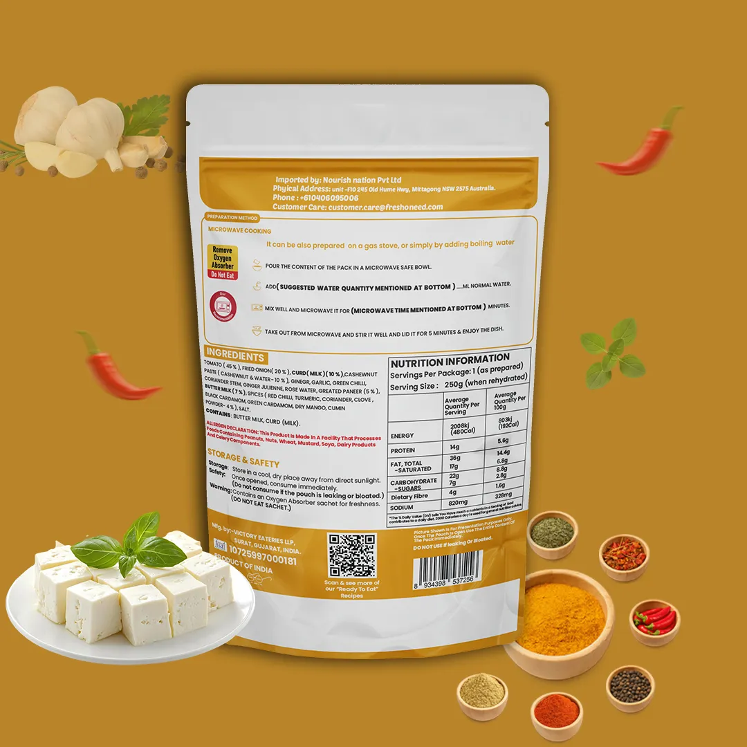 Paneer Changezi Gravy B_freshoneed