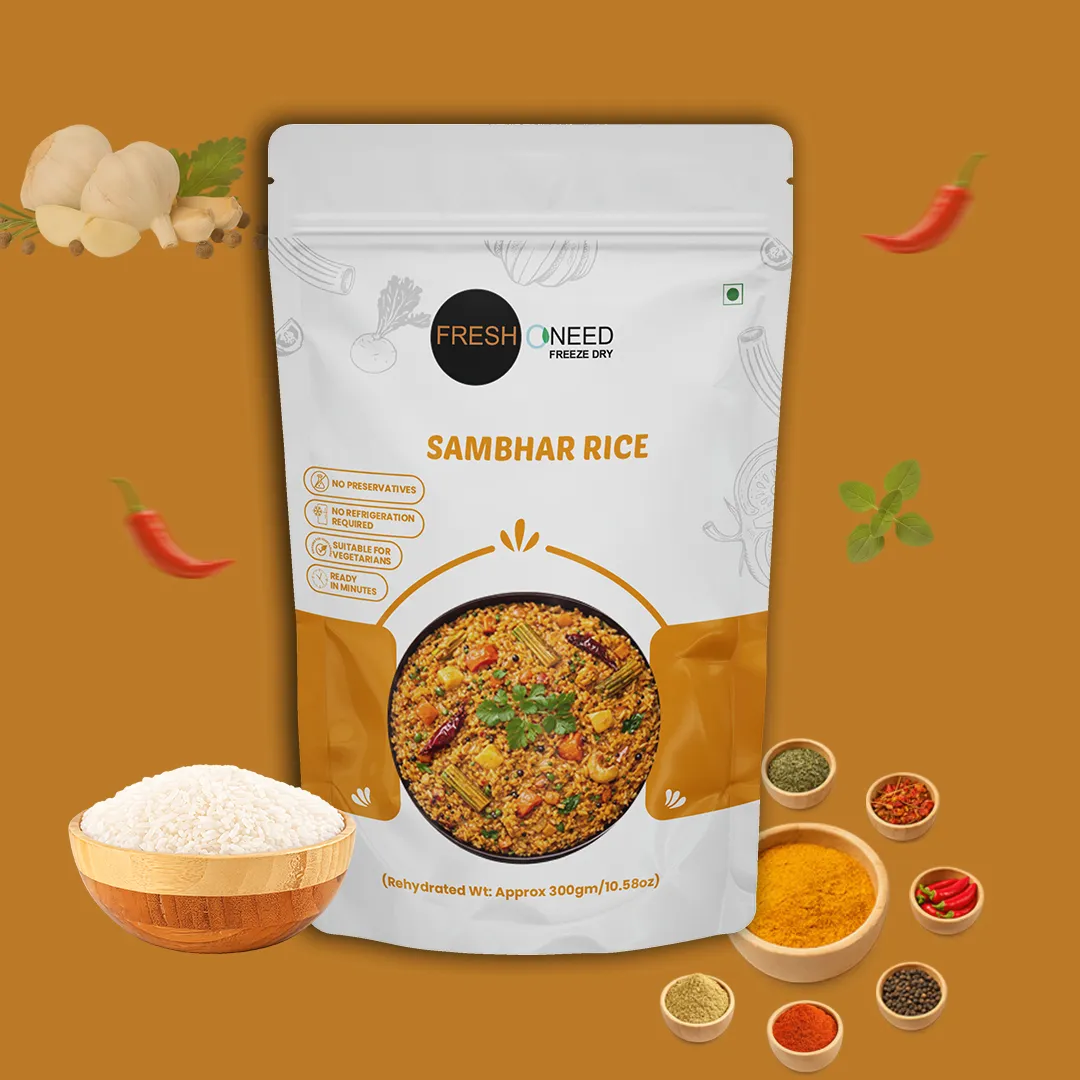 Sambhar Rice | Traditional South Indian Lentil Curry with Rice