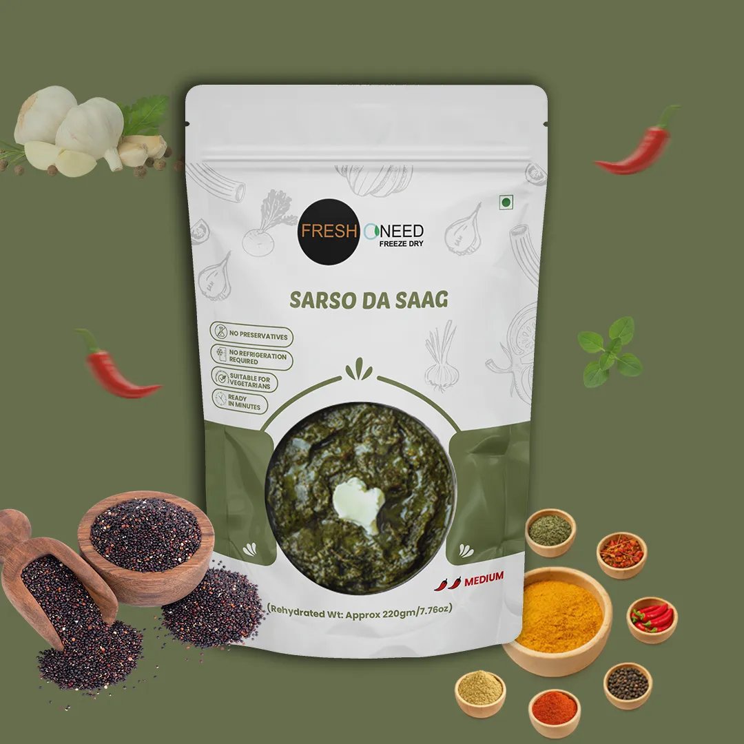 Sarso Da Saag | Traditional Punjabi Mustard Greens Curry
