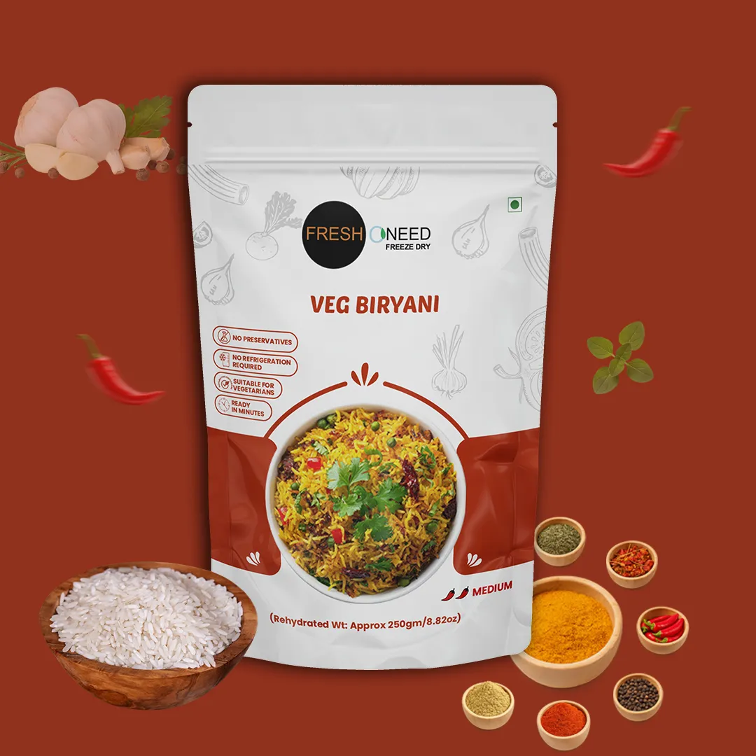 Veg Biryani | Traditional Indian Spiced Vegetable Rice
